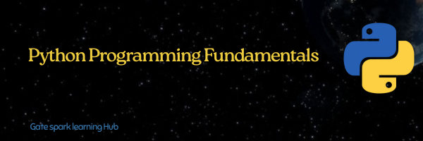 Python Programming Fundamentals